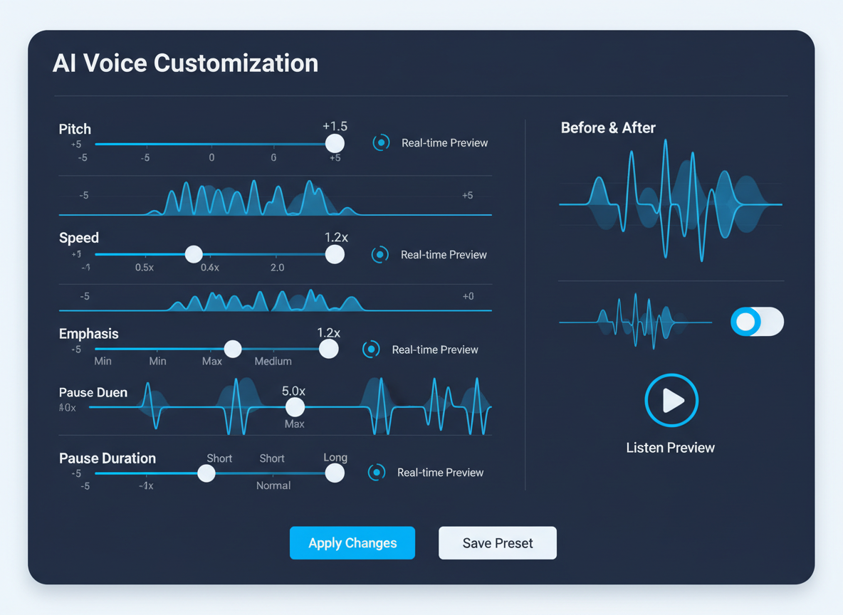 Advanced Voice Customization: Fine-Tuning for Maximum Impact