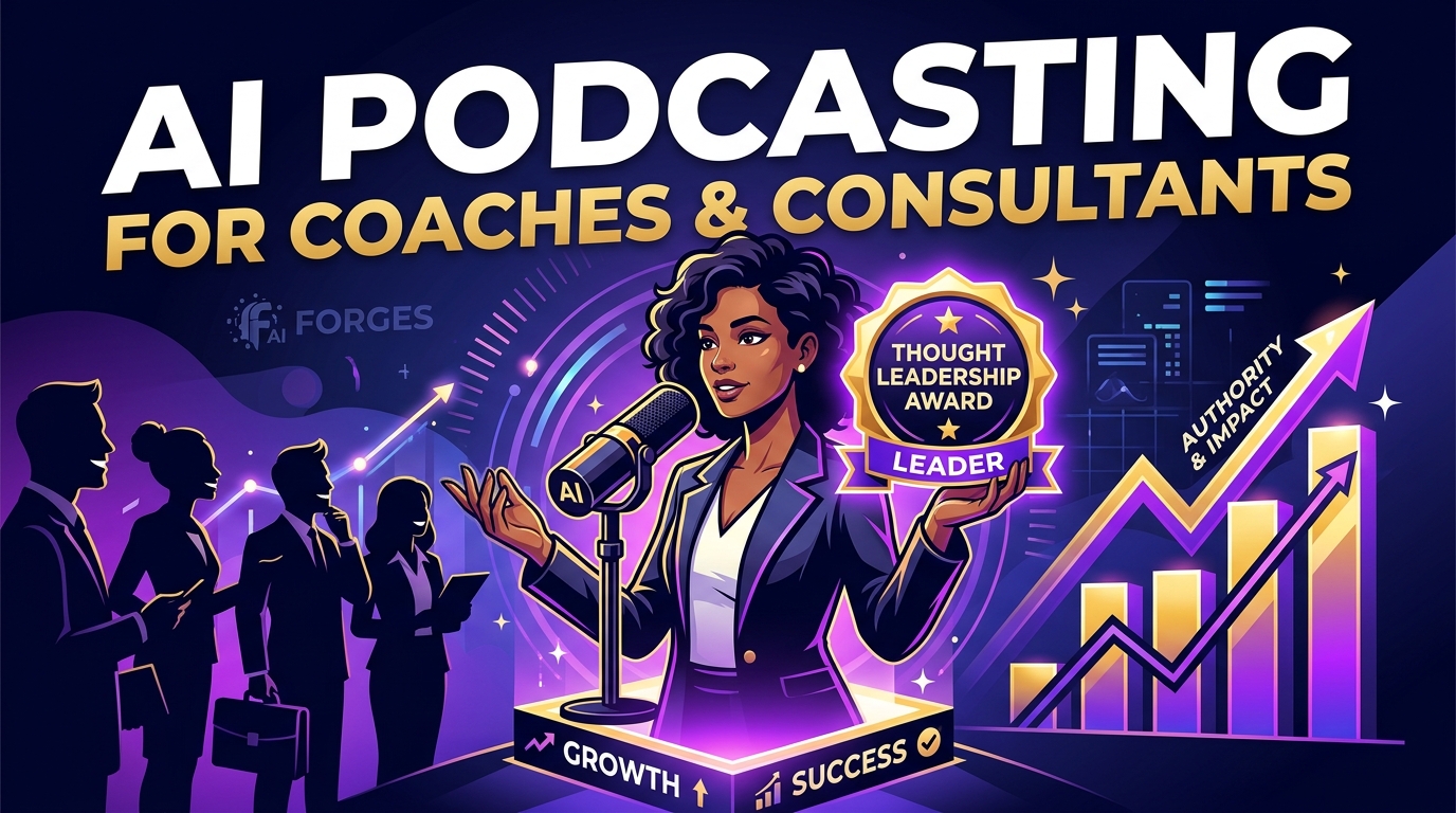 AI Podcasting for Coaches & Consultants: Build Your Authority