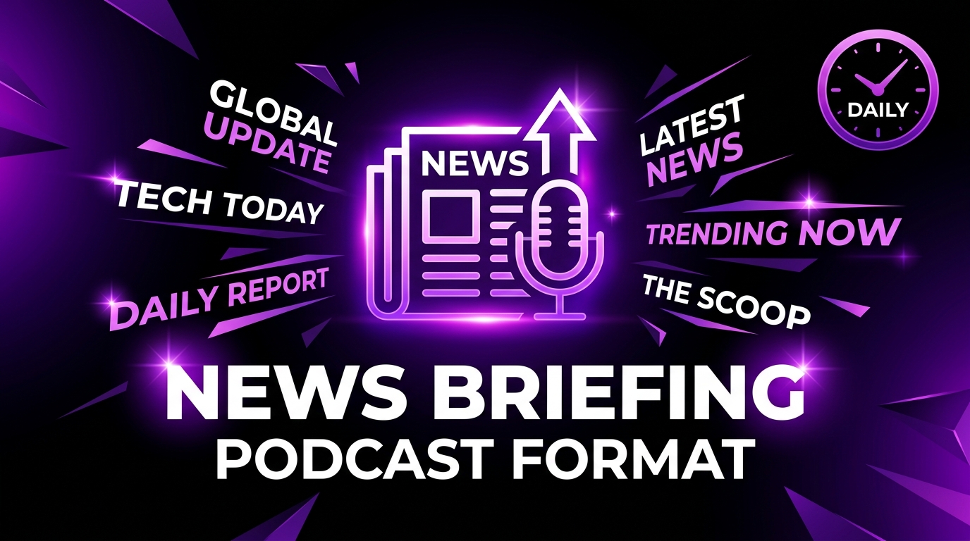 News Briefing Podcast Format: How to Create a Daily Digest Show